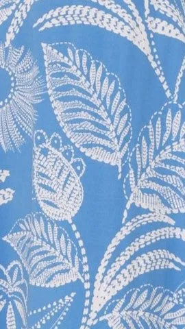 Aloha Maxi Dress - Blue Leaf sold by Billy J product image thumbnail 5