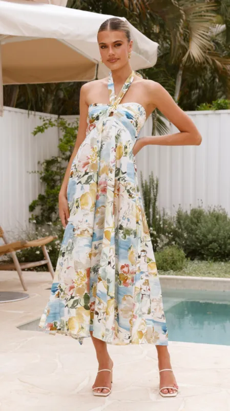 Nella Maxi Dress - Coastal Bliss sold by Billy J