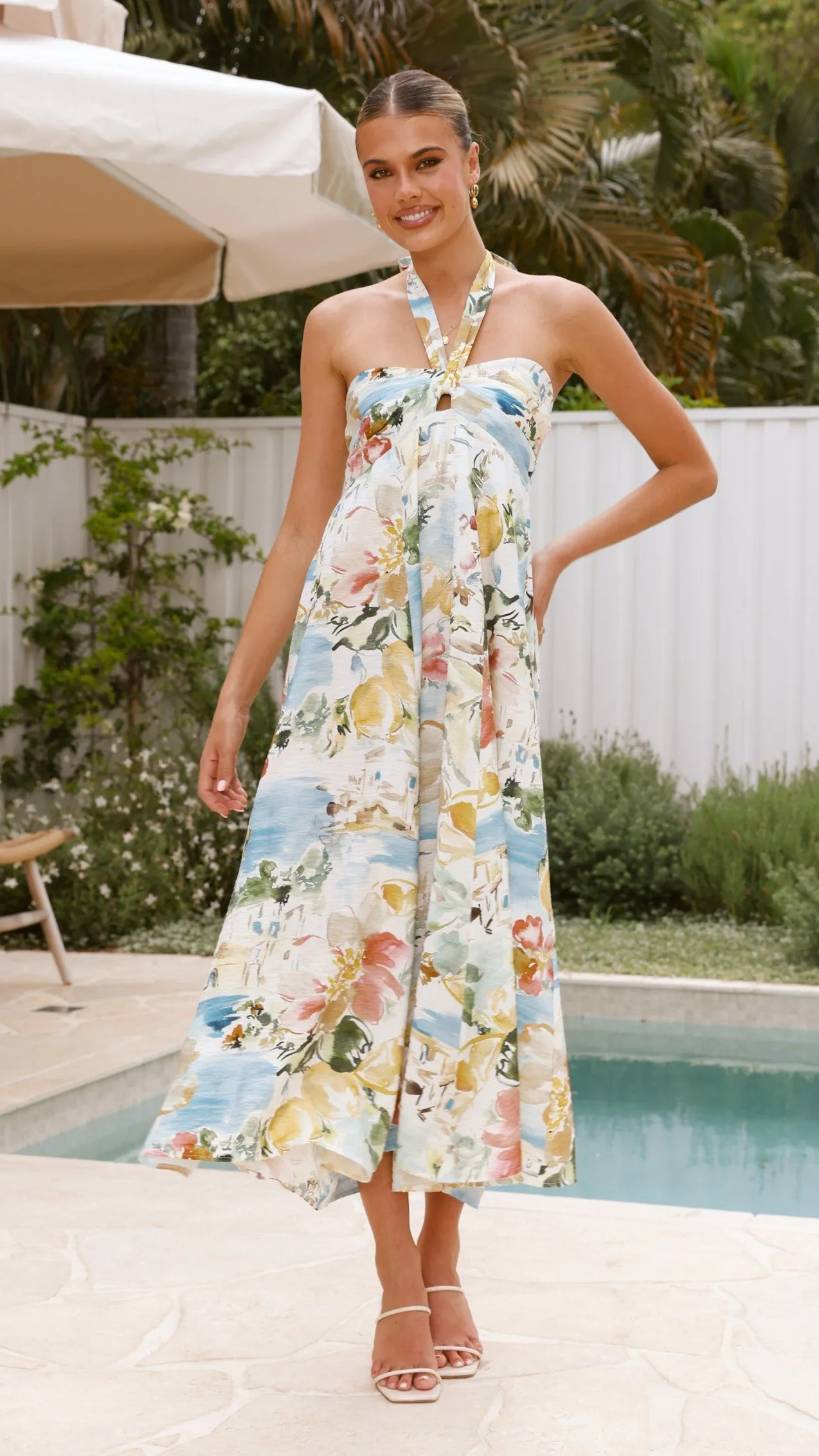 Nella Maxi Dress - Coastal Bliss sold by Billy J product image thumbnail 4