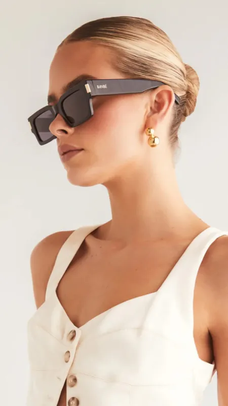 The Sara Sunglasses - Black Jet sold by Billy J