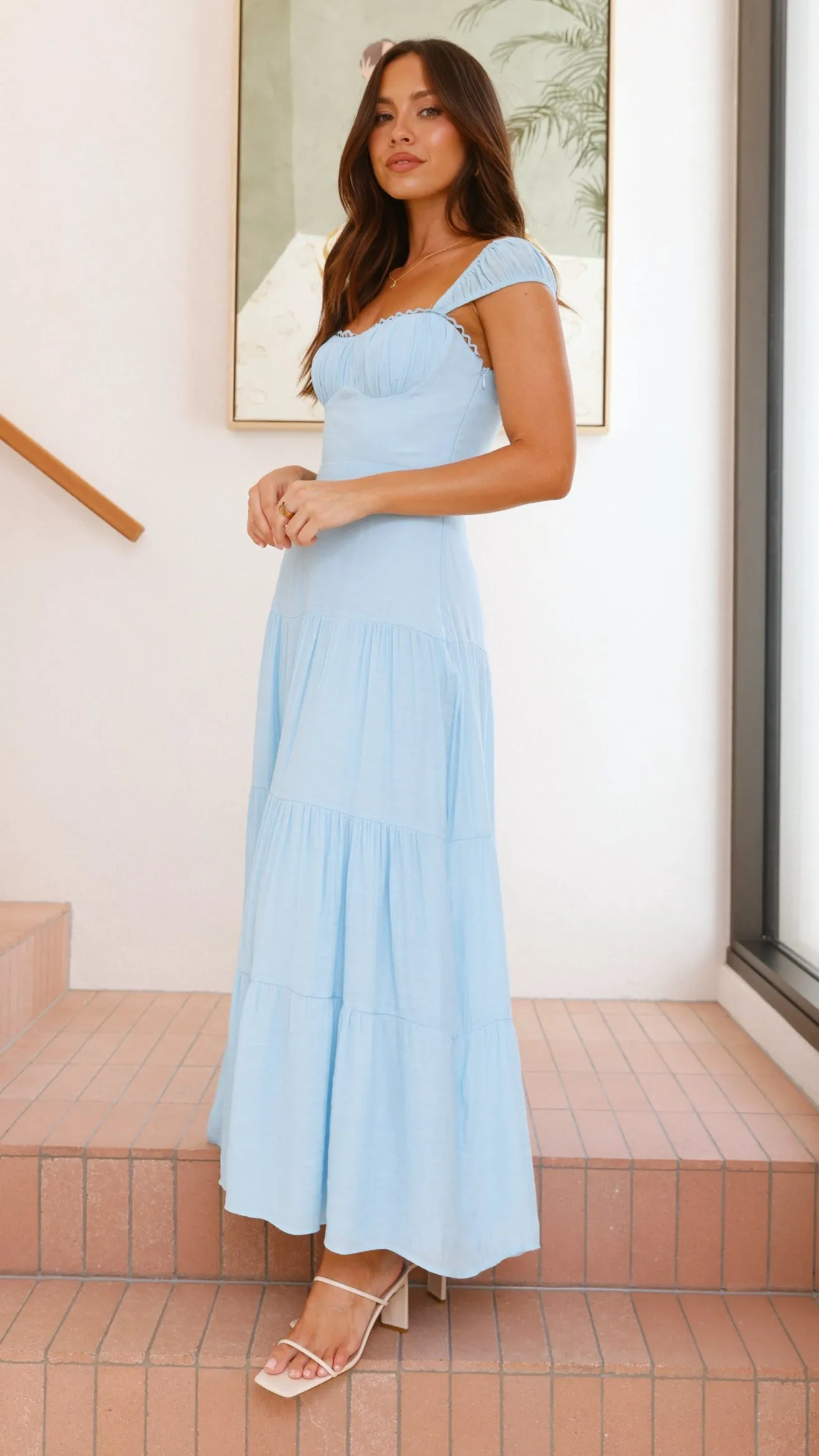 Pasca Maxi Dress - Blue sold by Billy J product image thumbnail 3