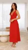 Kataryna Maxi Dress - Red sold by Billy J