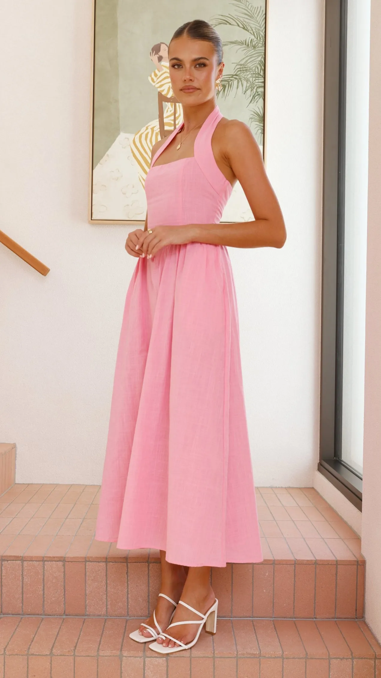 Caden Maxi Dress - Pink sold by Billy J product image thumbnail 3