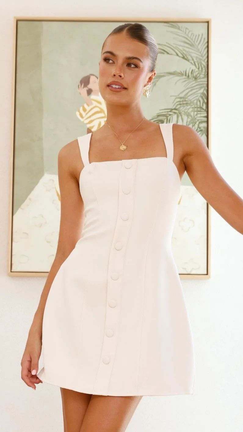 Sahalie Mini Dress - Butter sold by Billy J product image thumbnail 4