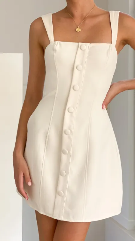 Sahalie Mini Dress - Butter sold by Billy J