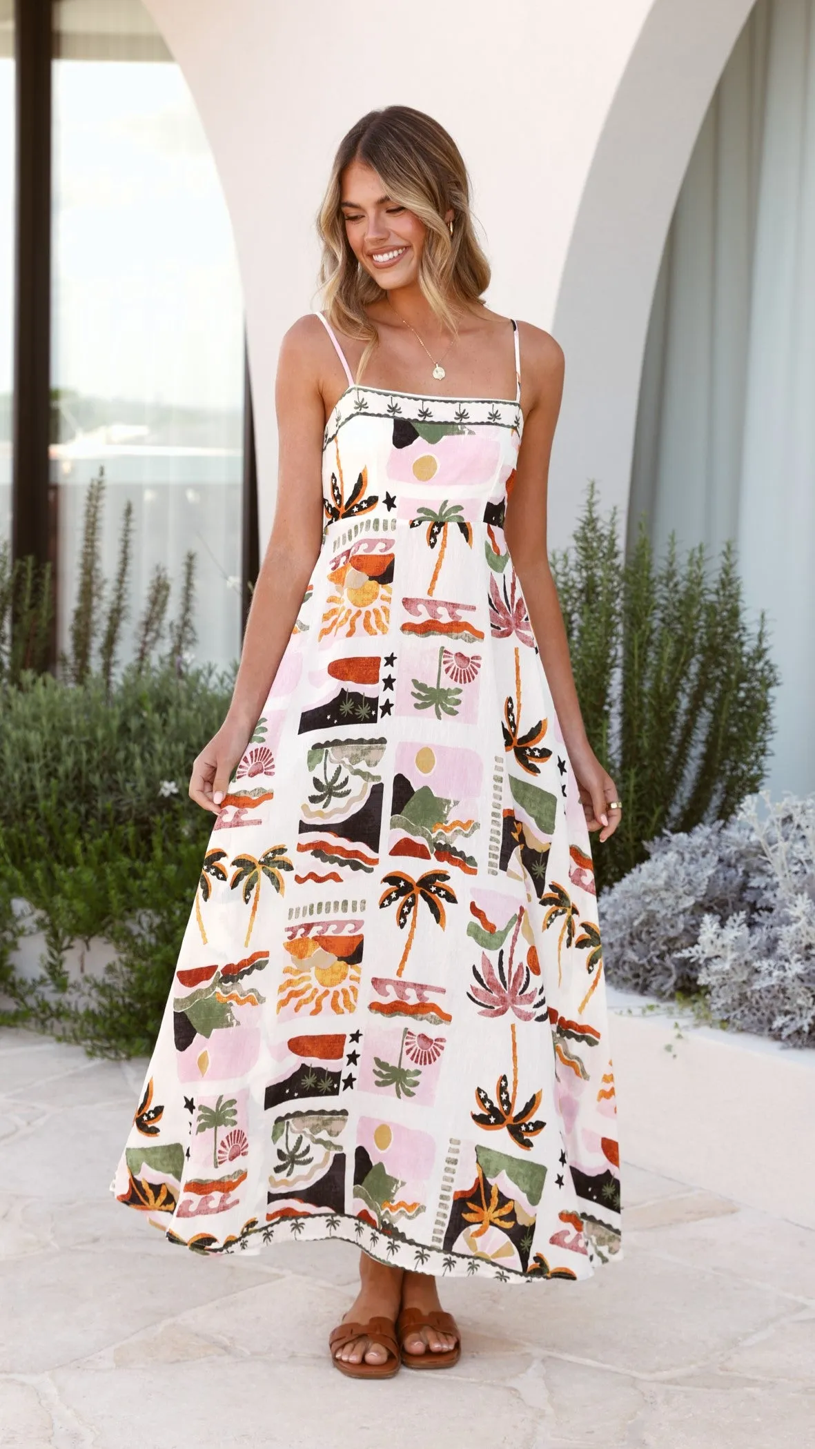 Jaylene Maxi Dress - Desert Palms sold by Billy J product image thumbnail 3