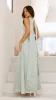 Caitie Strapless Scarf Maxi Dress - Sage sold by Billy J
