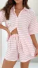 Romi Shirt and Shorts Set - Pink Stripe sold by Billy J
