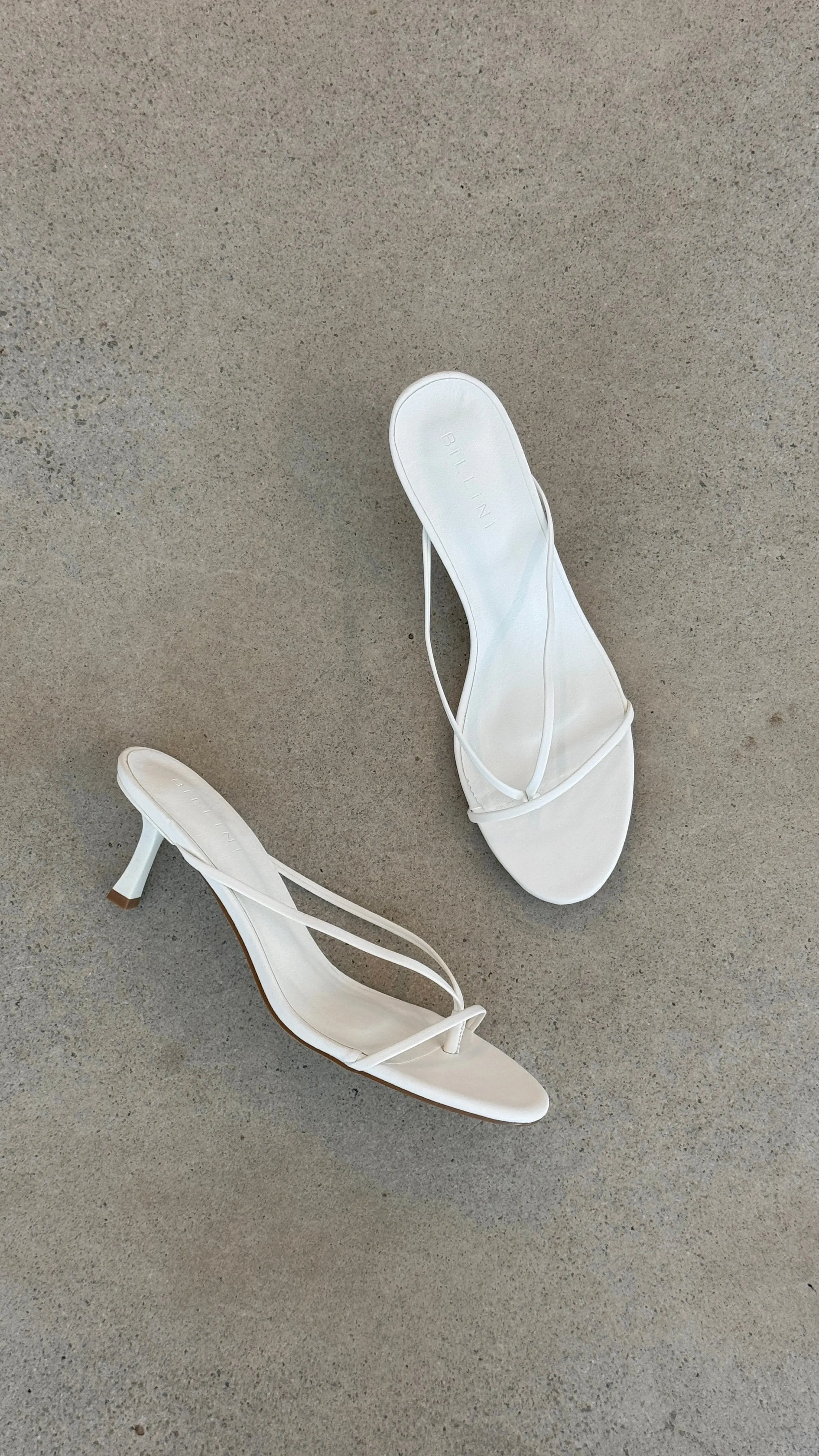 Gillie Heel - White sold by Billy J product image thumbnail 5