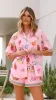 Dolce Vita Button Up Shirt and Shorts Set - Pink sold by Billy J