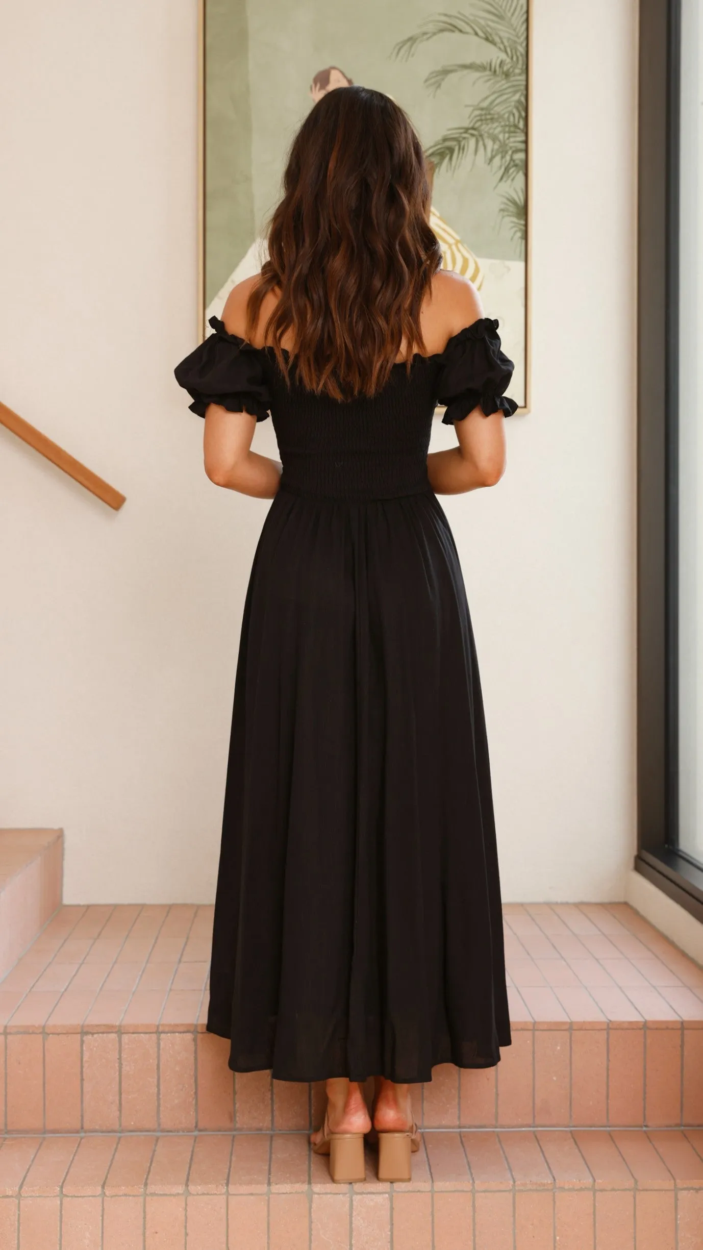 Hulu Maxi Dress - Black sold by Billy J product image thumbnail 2