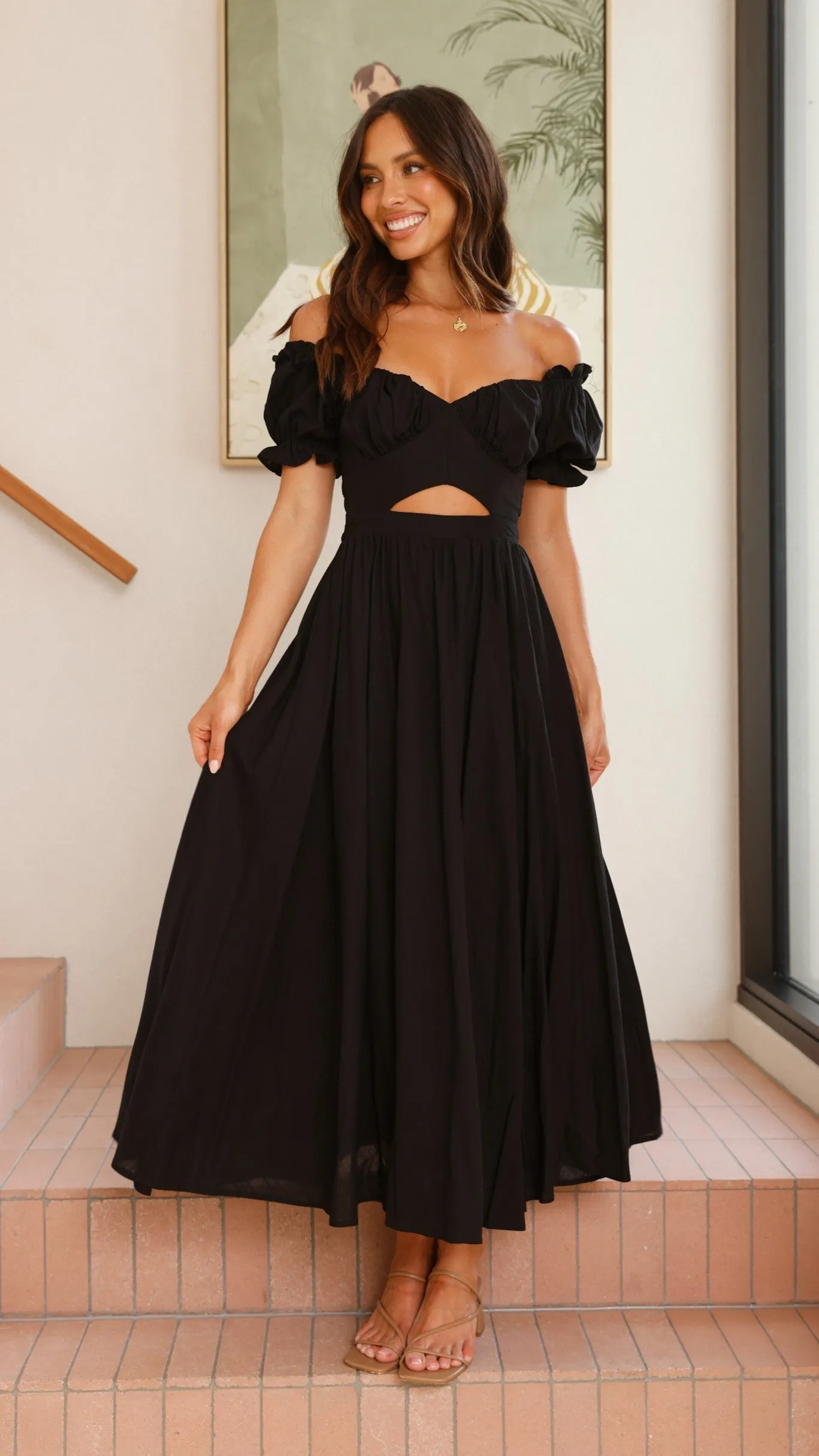 Hulu Maxi Dress - Black sold by Billy J product image thumbnail 5