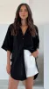 Samson Button Up Shirt - Black sold by Billy J