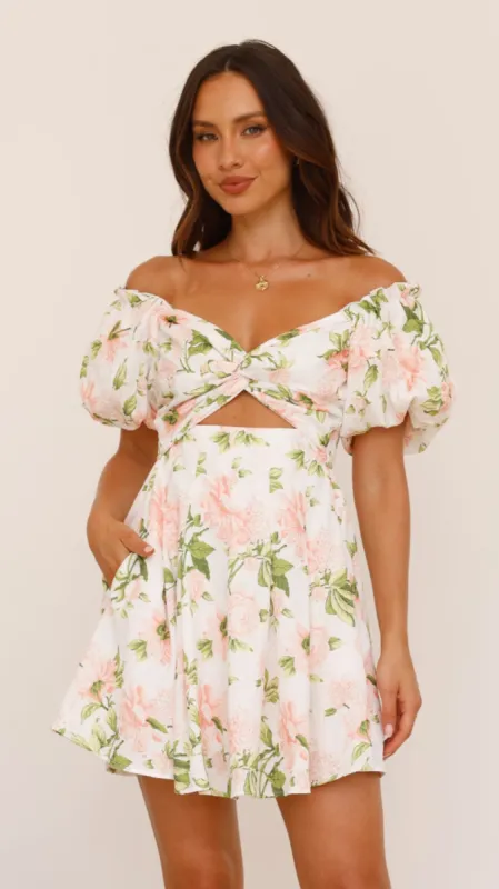 Stelle Mini Dress - Bloom sold by Billy J
