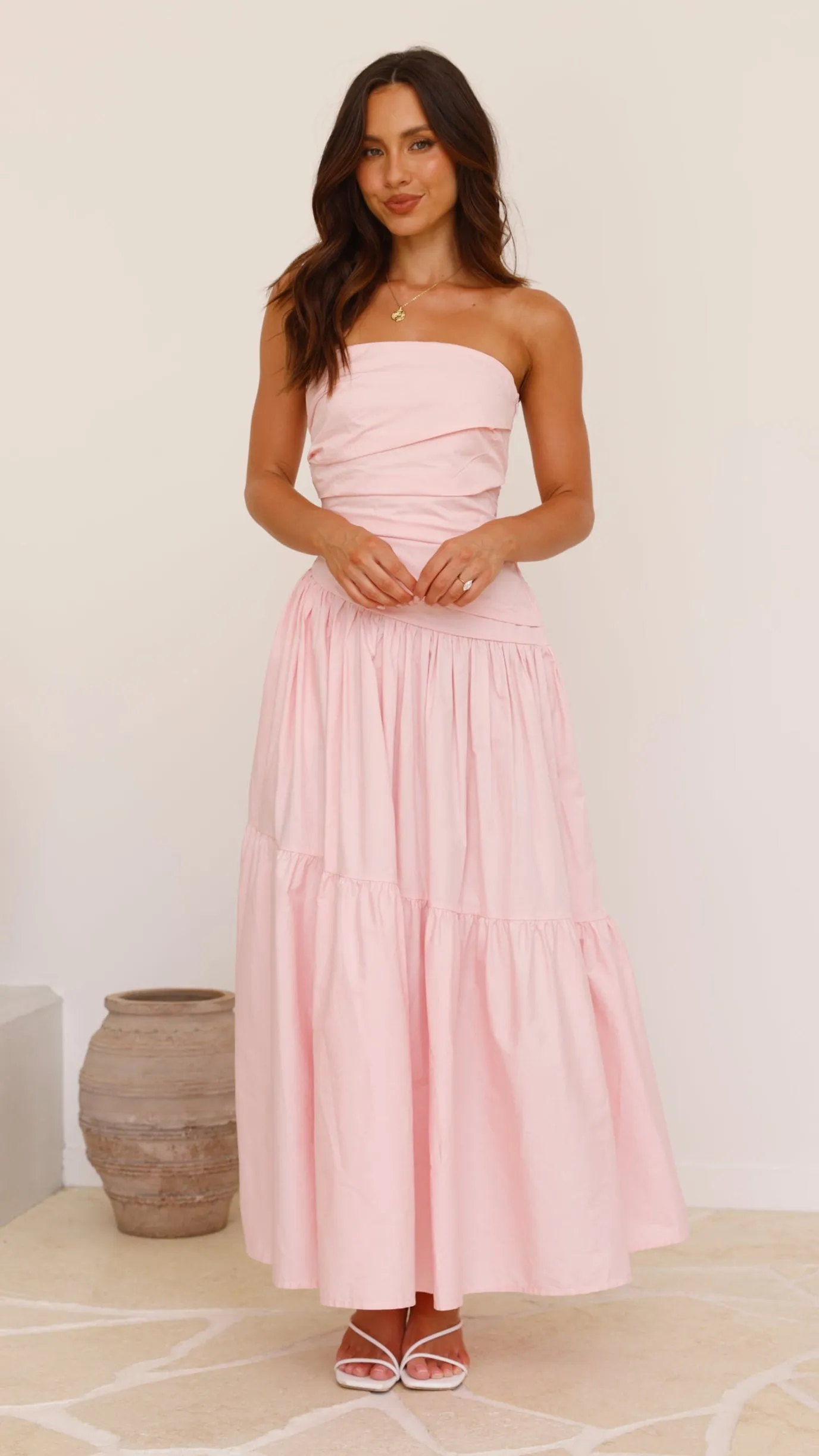 Lola Maxi Dress - Pink sold by Billy J product image thumbnail 4