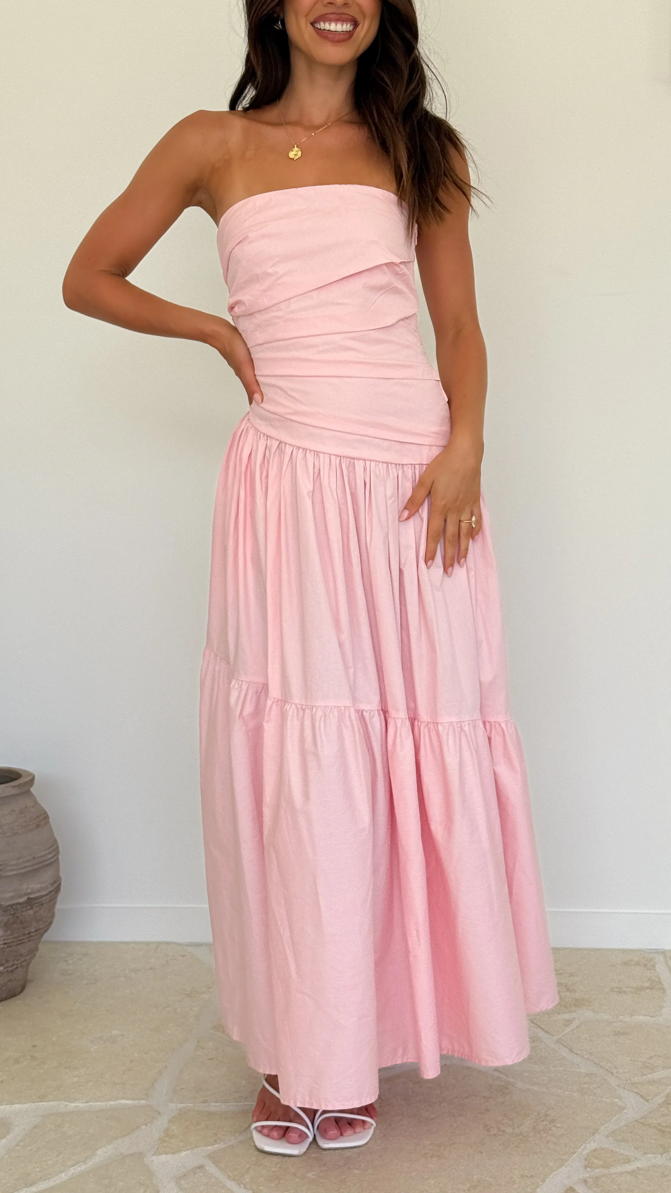 Lola Maxi Dress - Pink sold by Billy J product image thumbnail 5