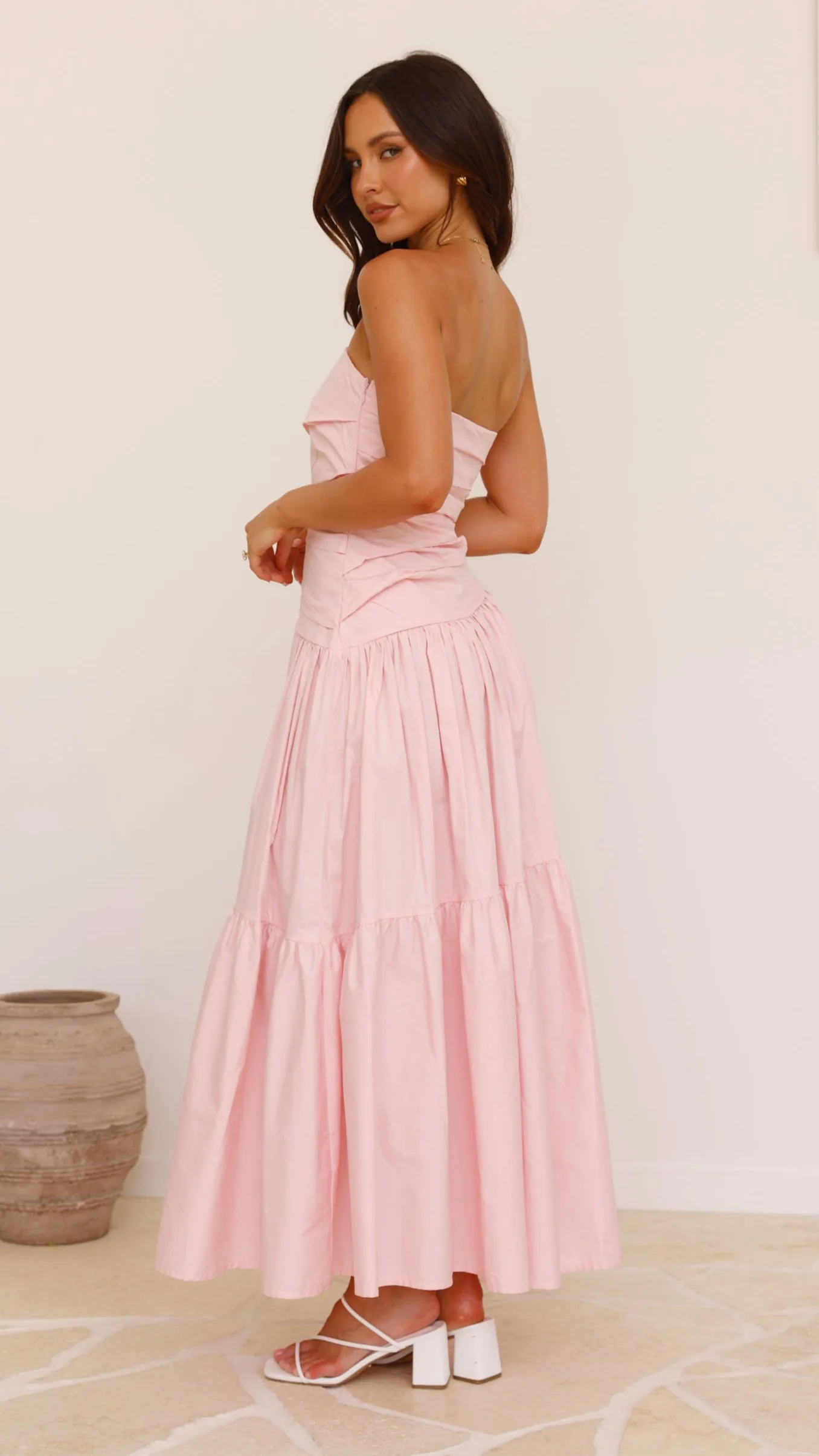 Lola Maxi Dress - Pink sold by Billy J product image thumbnail 3