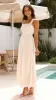 Zavory Maxi Dress - Oat / White sold by Billy J