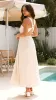 Zavory Maxi Dress - Oat / White sold by Billy J