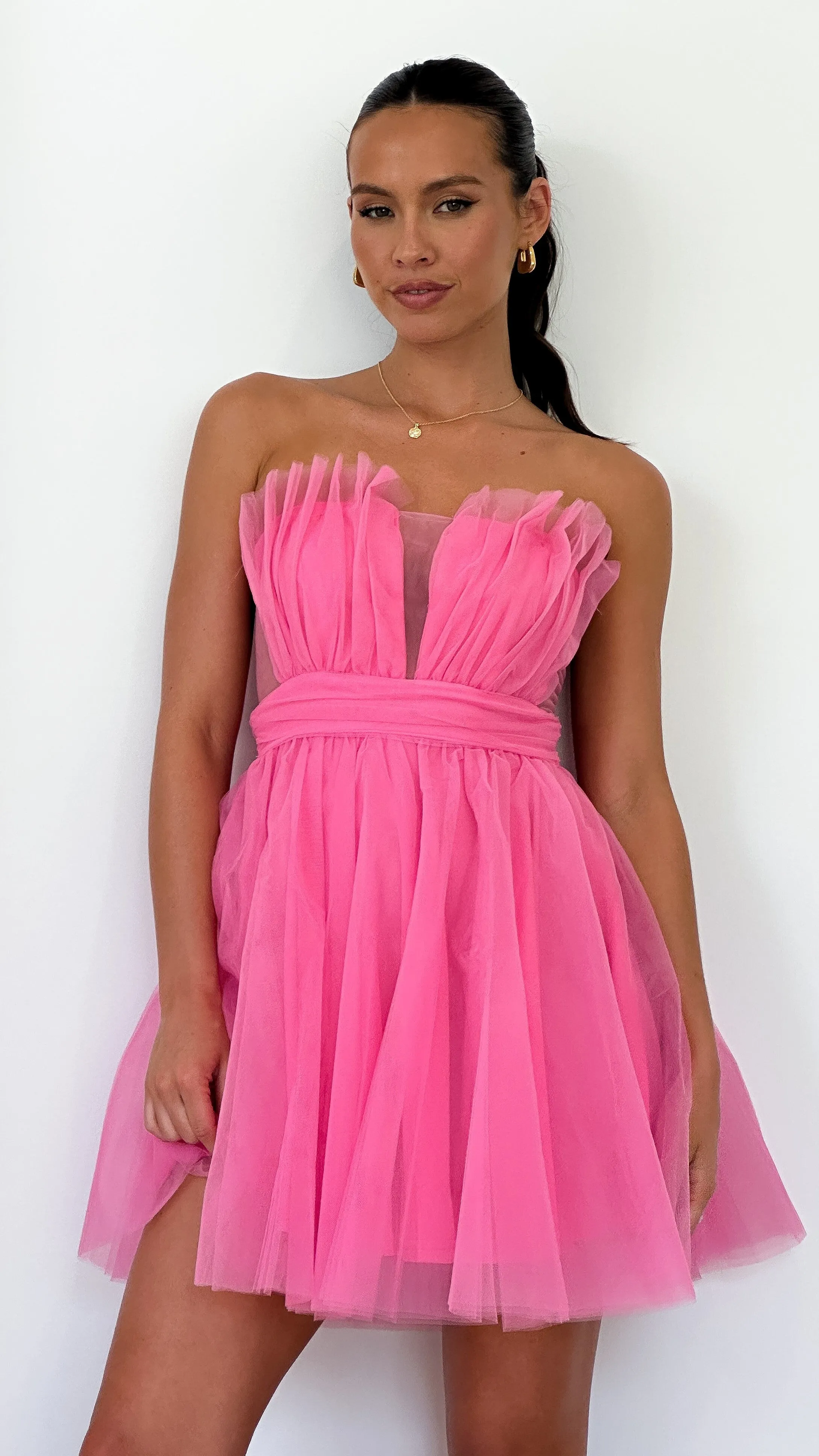 Mylee Mini Dress - Pink sold by Billy J product image thumbnail 4