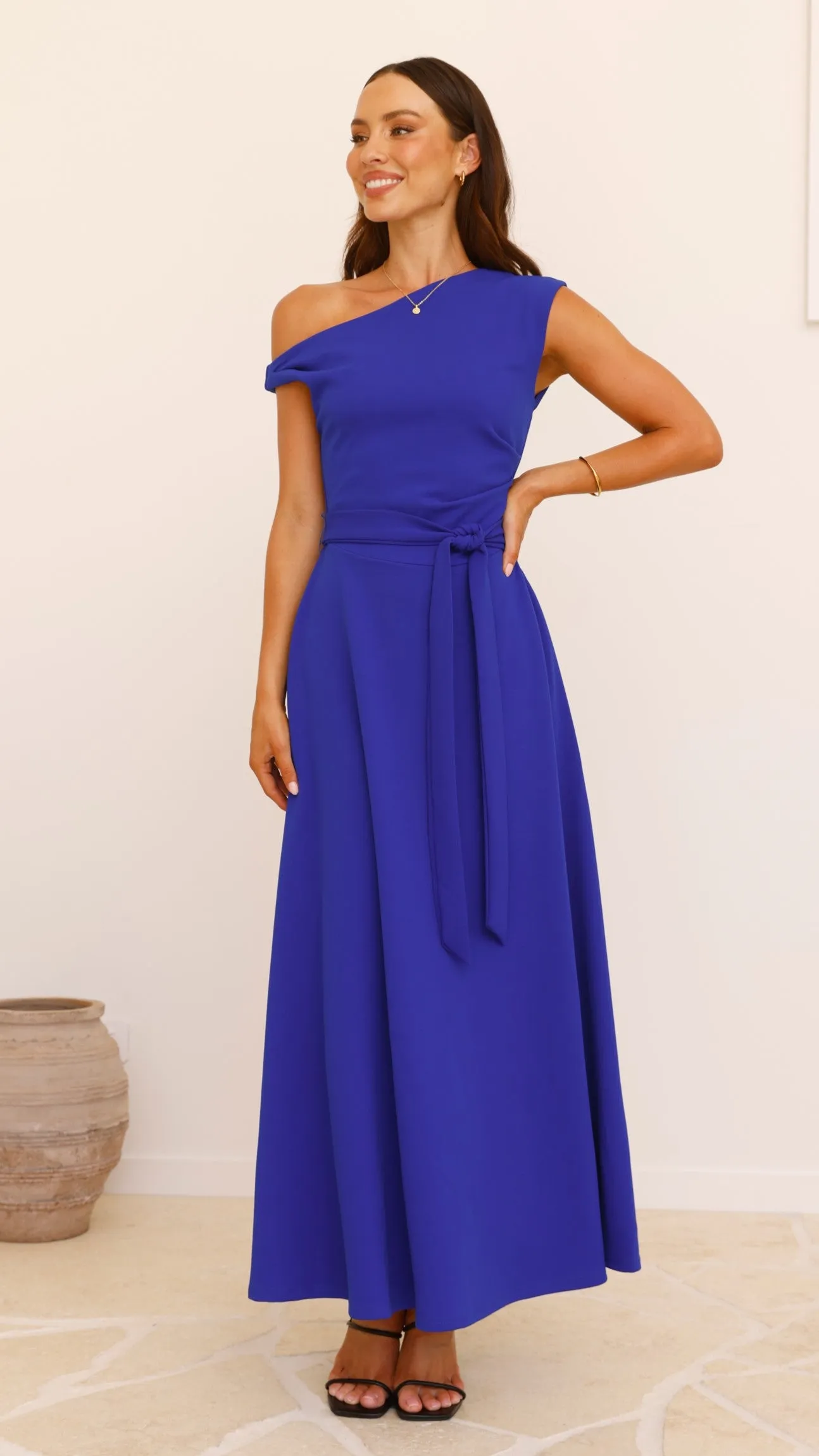 Gemma Maxi Dress - Cobalt sold by Billy J product image thumbnail 5