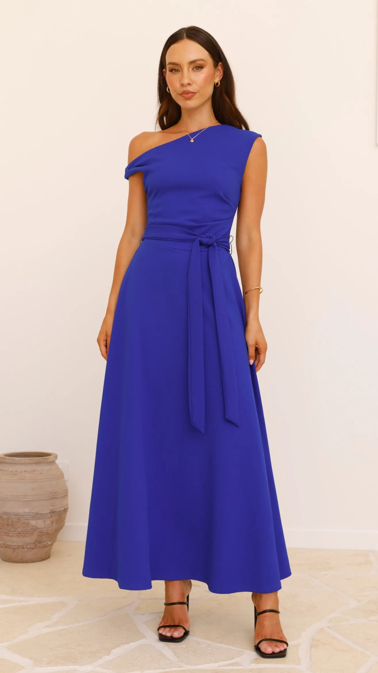 Gemma Maxi Dress - Cobalt sold by Billy J