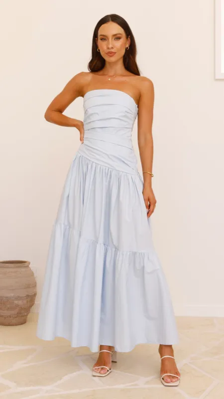 Lola Maxi Dress - Blue sold by Billy J