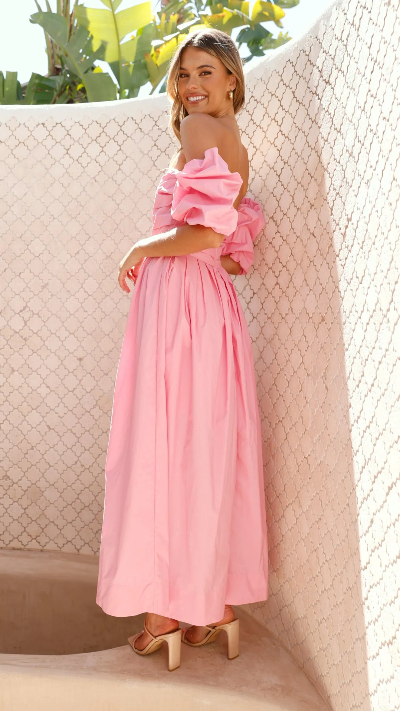 Caelius Midi Dress - Pink sold by Billy J product image thumbnail 2