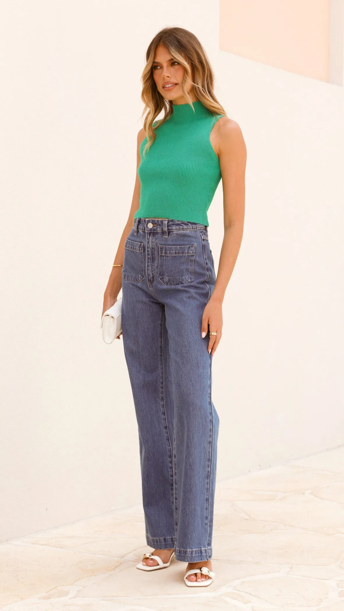 Kafele Top - Green sold by Billy J product image thumbnail 3