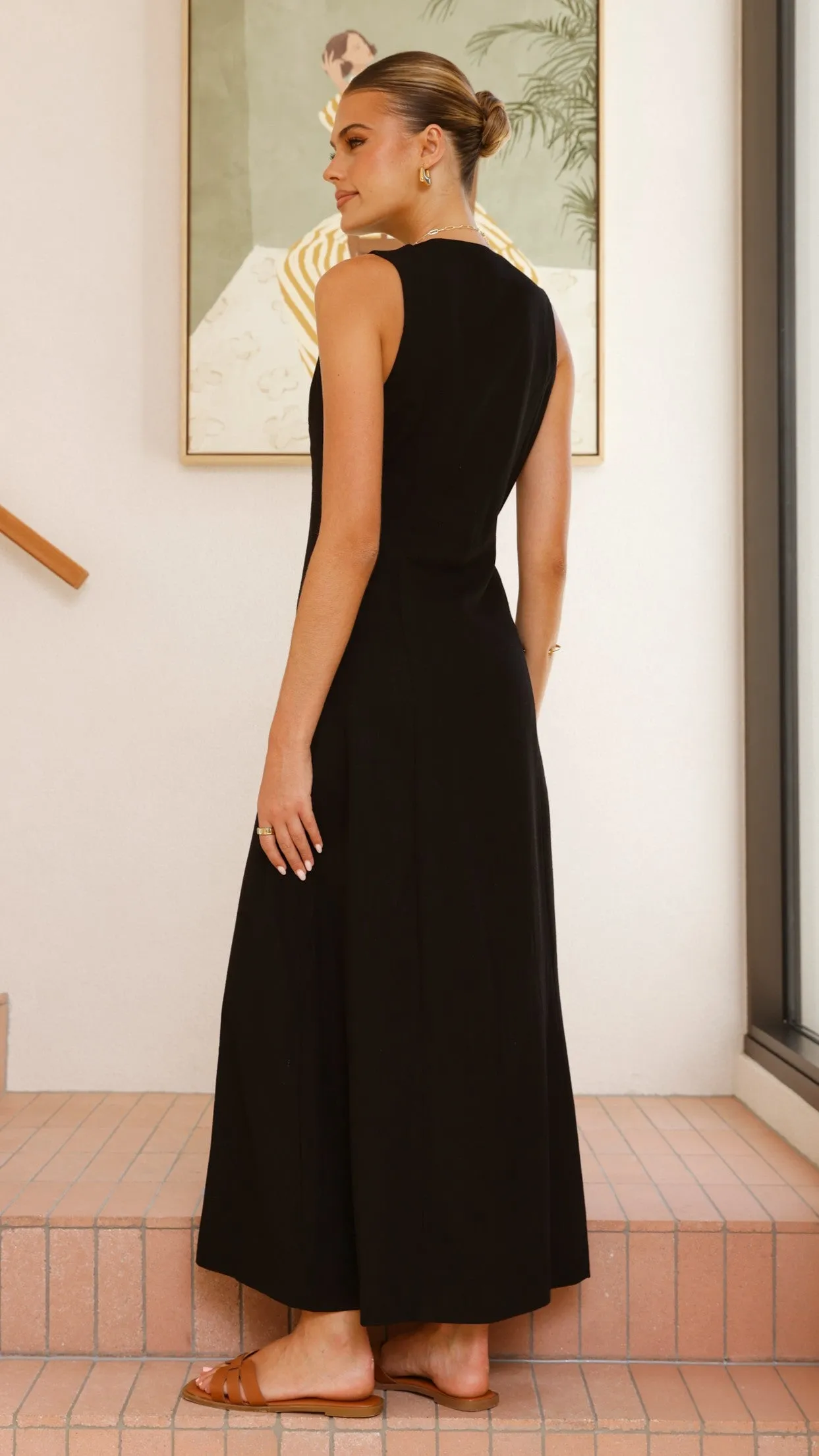 Lina Maxi Dress - Black sold by Billy J product image thumbnail 2