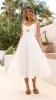 Ginnie Midi Dress - White sold by Billy J