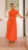 Maddison Midi Dress - Scarlet sold by Billy J