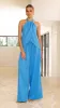 Melinda Halter Top - Blue sold by Billy J