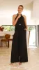 Melinda Halter Top - Black sold by Billy J