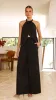 Melinda Halter Top - Black sold by Billy J