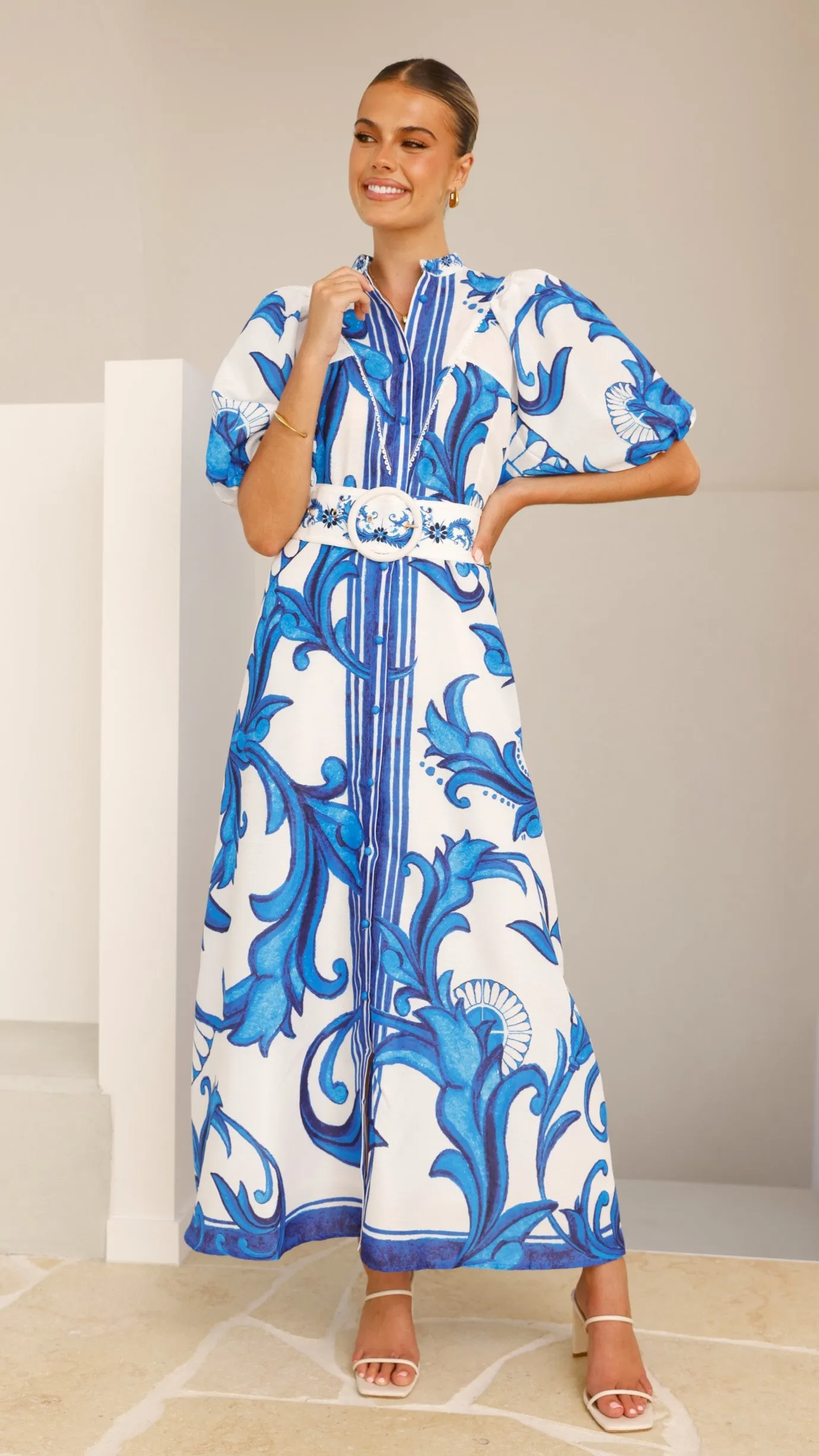 Hedley Maxi Dress - Paradise sold by Billy J product image thumbnail 5