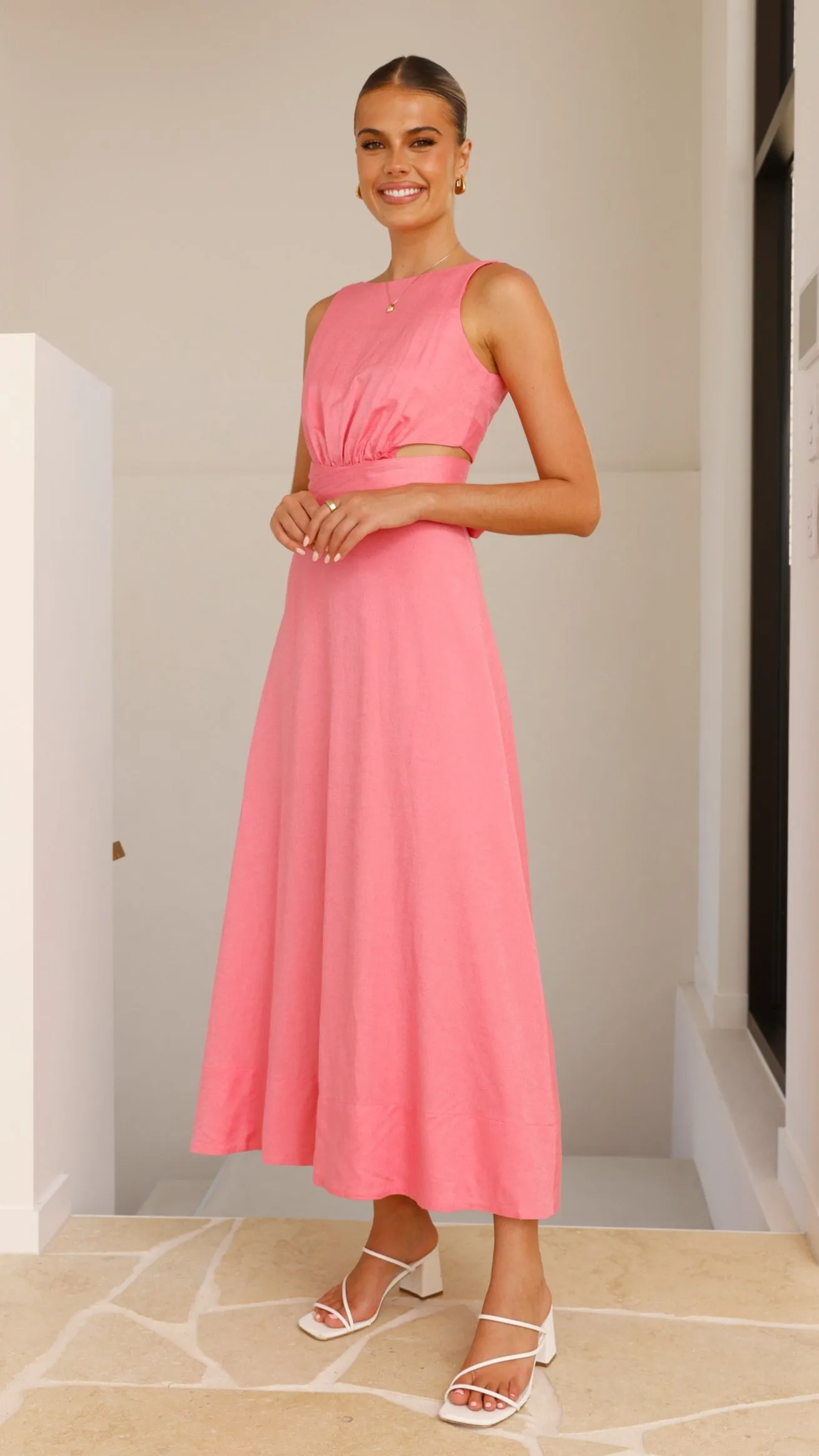 Kimberley Maxi Dress - Pink sold by Billy J product image thumbnail 4