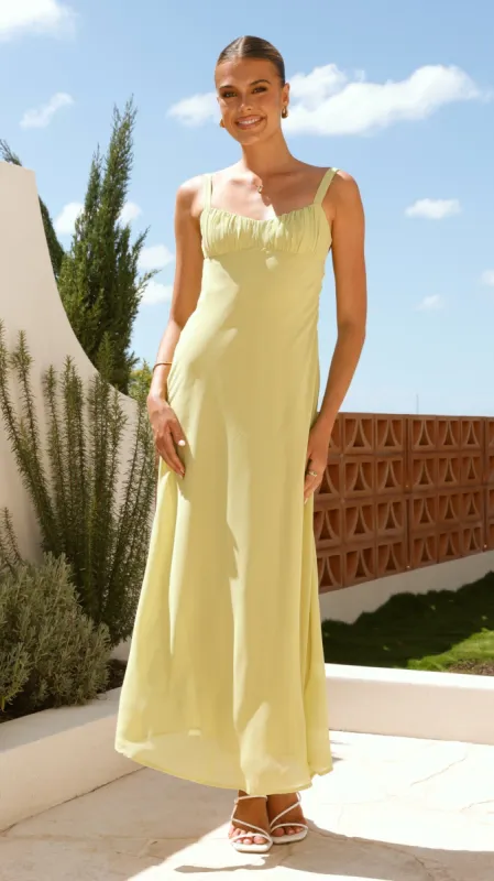 Margo Midi Dress - Lime sold by Billy J