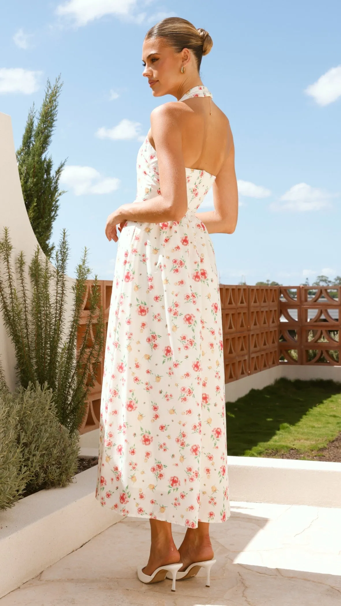 Yolly Maxi Dress - Pink Floral sold by Billy J product image thumbnail 2