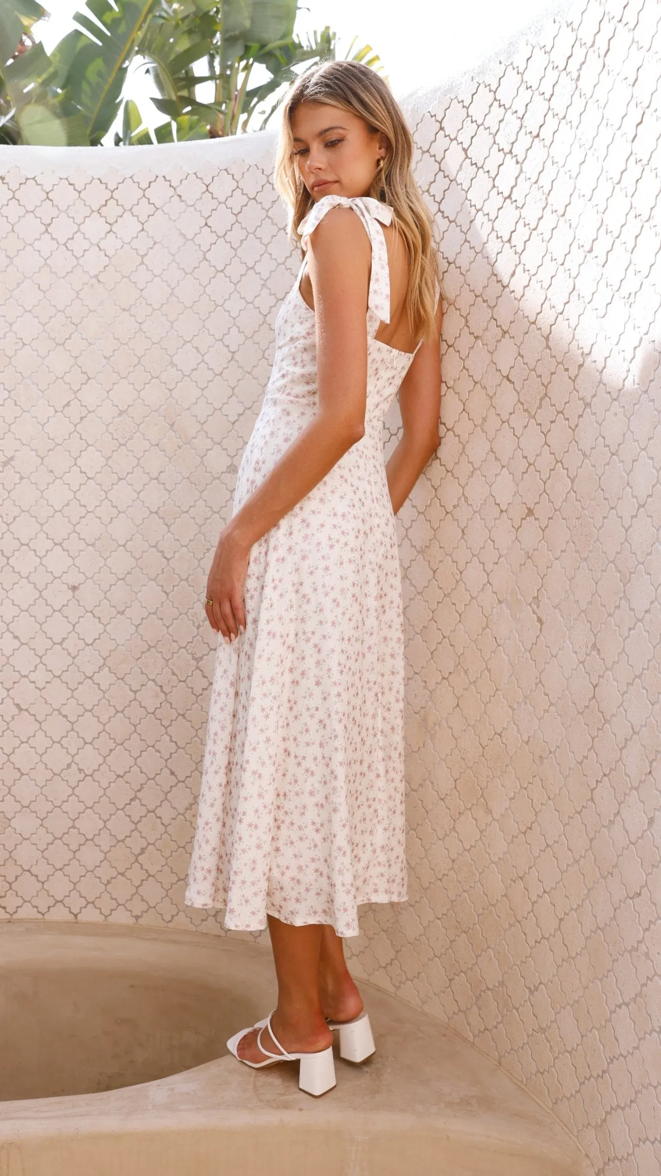 Blakely Midi Dress - Pink Floral sold by Billy J product image thumbnail 2