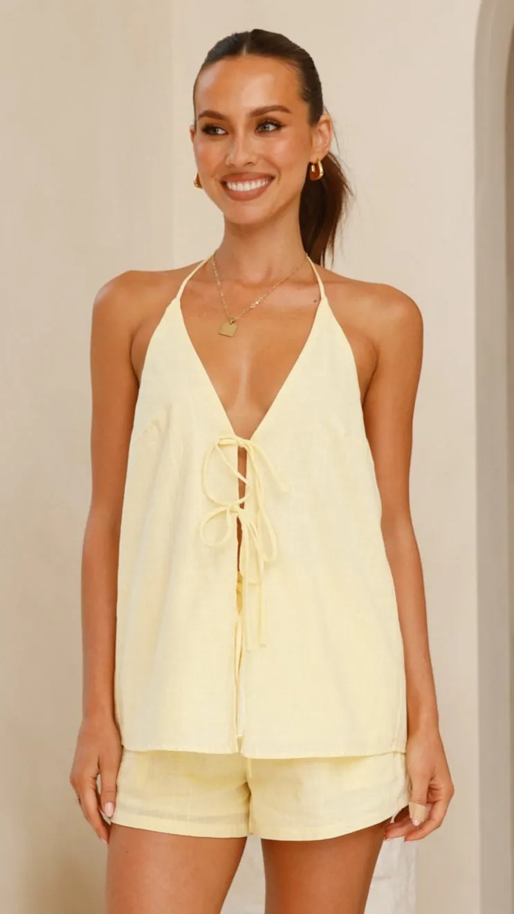 Octavia Top - Lemon sold by Billy J