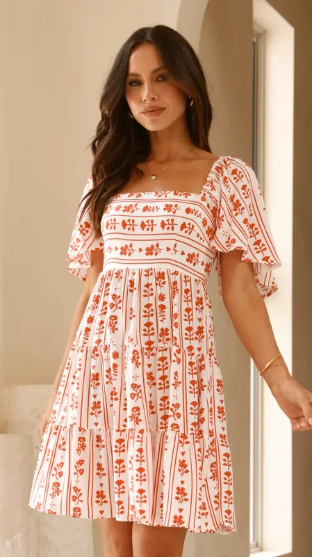 Braileigh Mini Dress - Floral Love sold by Billy J