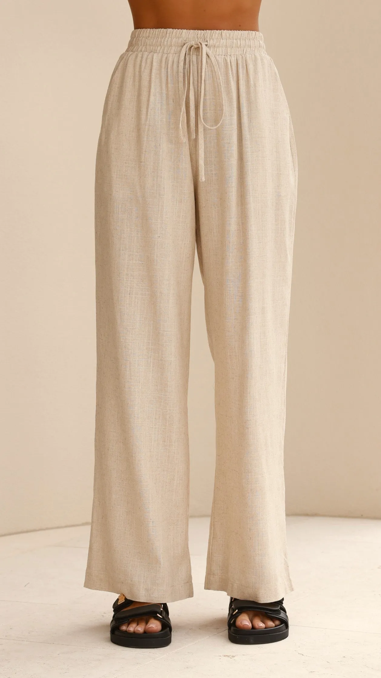 Adelais Pants - Beige sold by Billy J product image thumbnail 2