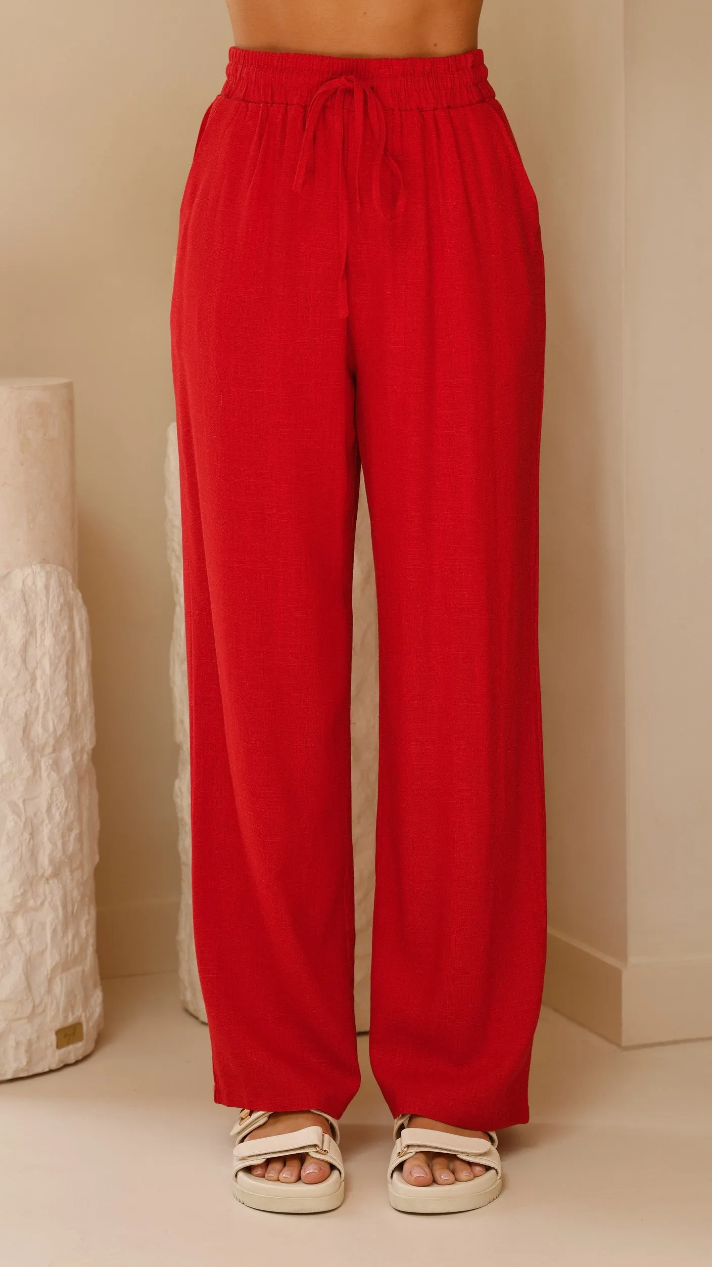 Valene Pants - Red sold by Billy J product image thumbnail 2