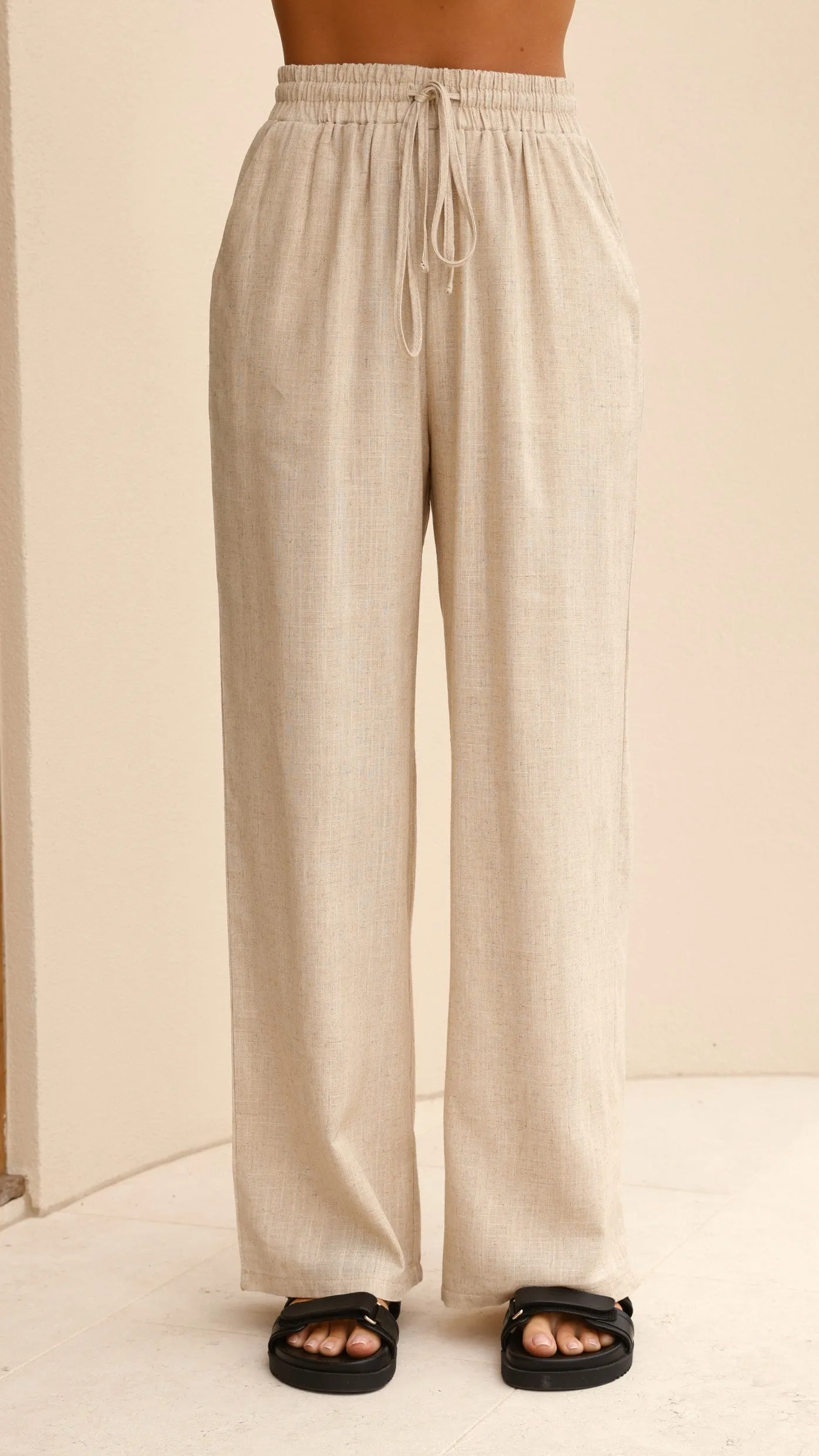 Valene Pants - Natural sold by Billy J product image thumbnail 2
