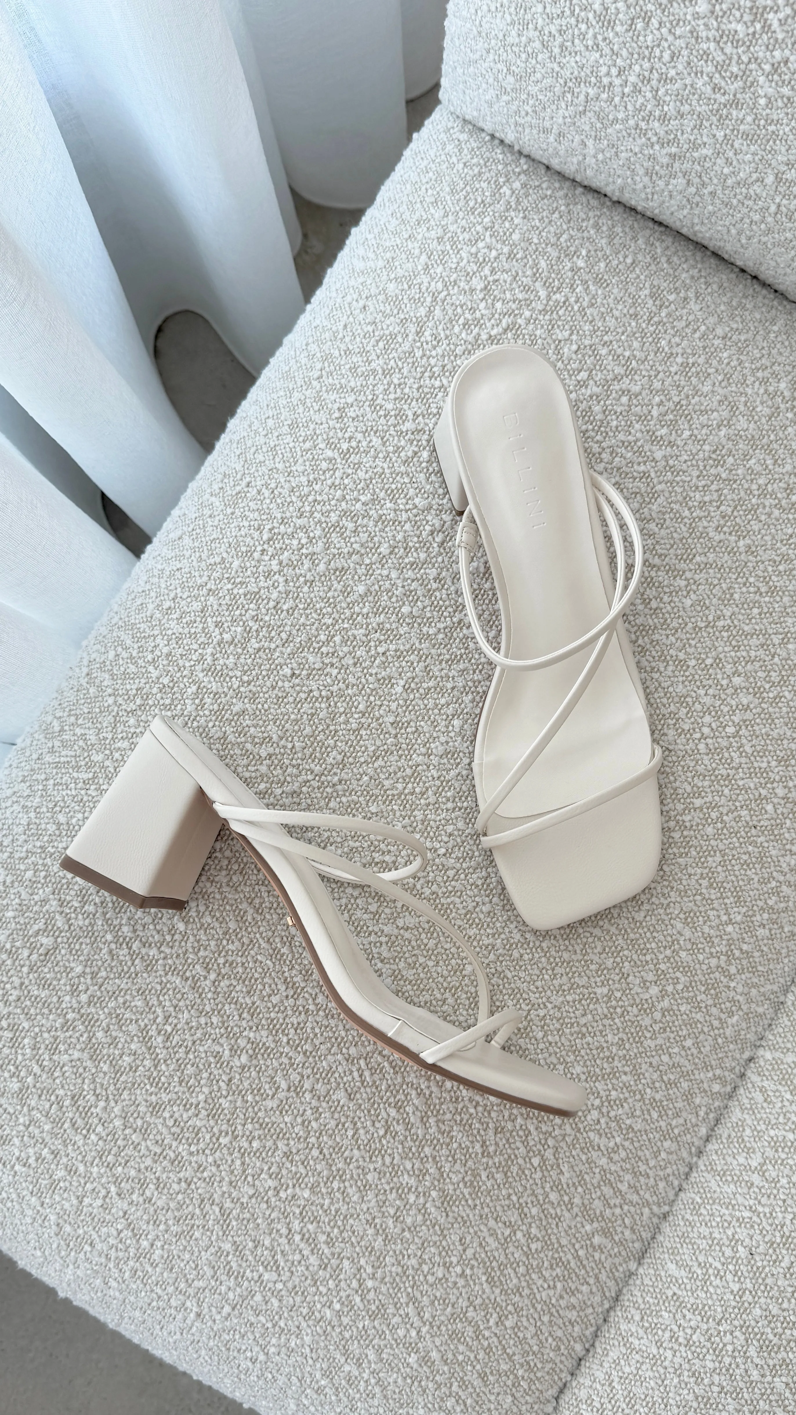 Yazmin Heel 2.0 - Ivory sold by Billy J