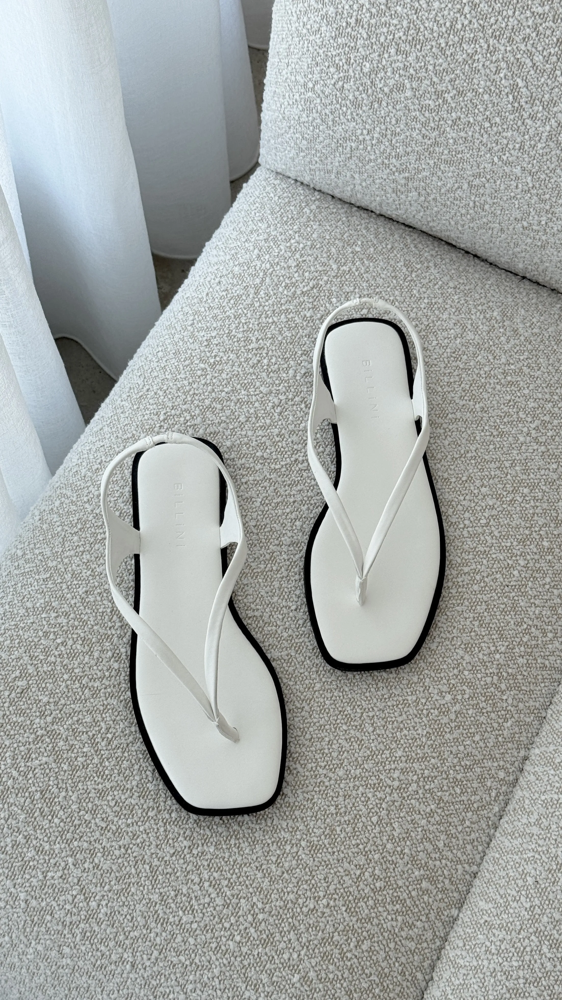 Yaelle Sandals - White sold by Billy J