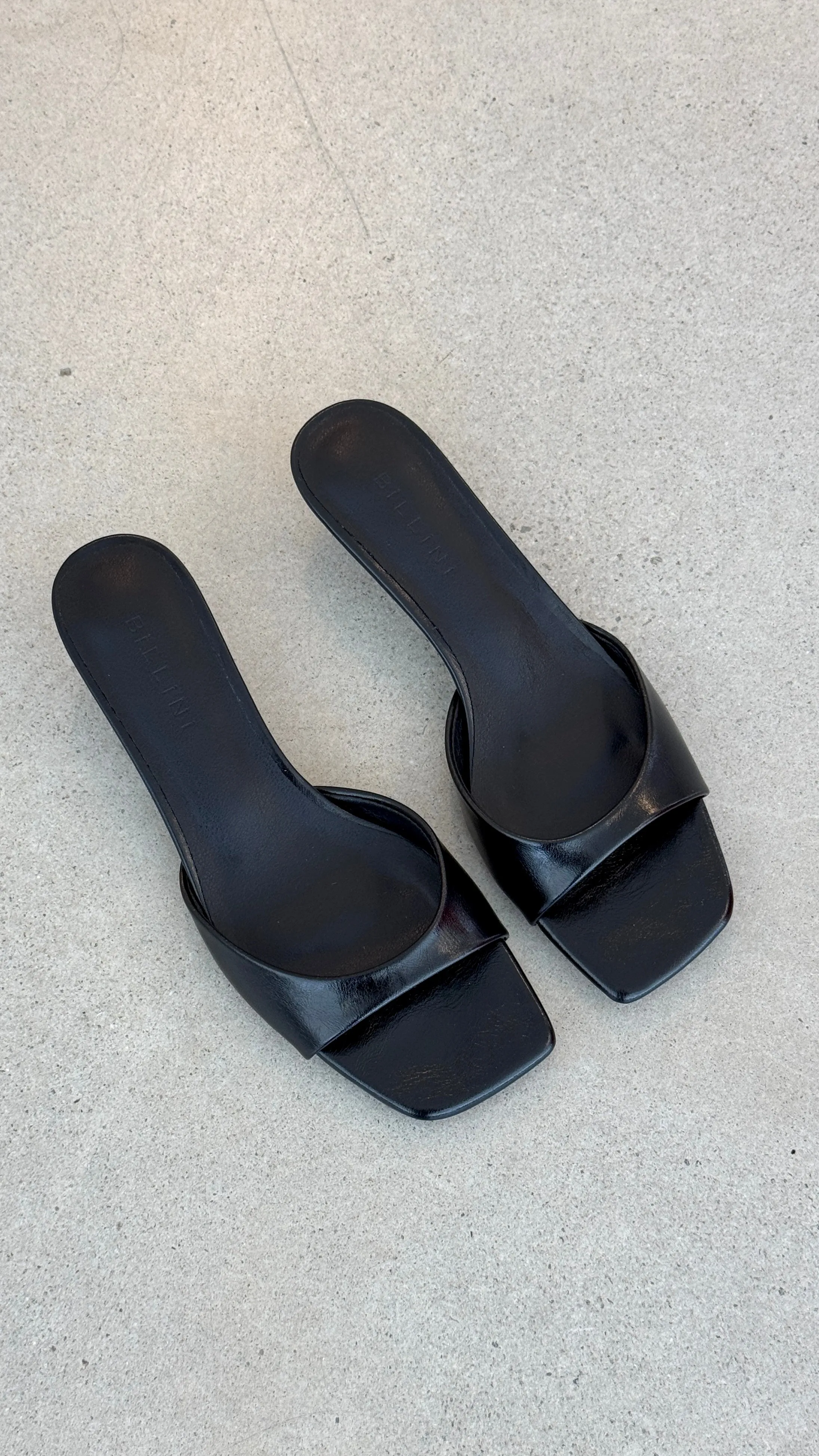 Blossom Heels - Black Shine sold by Billy J product image thumbnail 4