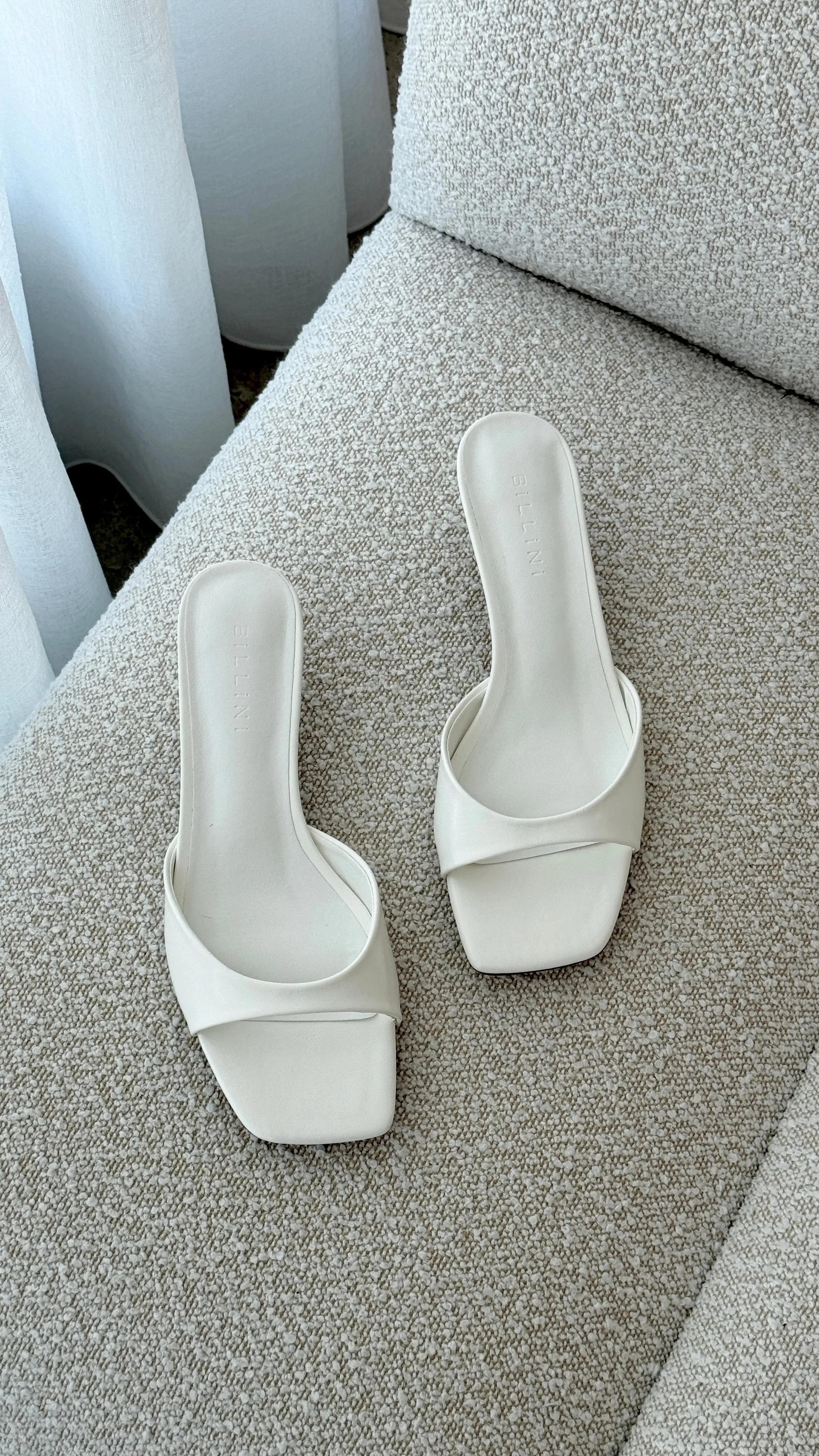 Blossom Heels - White Shine sold by Billy J product image thumbnail 3