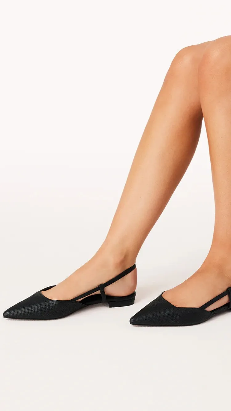 Iver Ballet Flats - Black sold by Billy J product image thumbnail 4